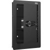 VEVOR 25.59" High Concealed Wall Safe, Keypad Access 3-Level Security Safe, Includes 3 Adjustable Shelves & 6 Hooks, Made of Durable Q235 Steel, Featu