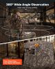 Portable Hunting Blind See Through Ground Deer Blinds 2-3 Person Carrying Bag