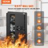 VEVOR 25.59" High Concealed Wall Safe, Keypad Access 3-Level Security Safe, Includes 3 Adjustable Shelves & 6 Hooks, Made of Durable Q235 Steel, Featu