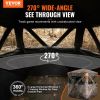 VEVOR Hunting Blind, 270Â° See Through Ground Blind, 1-2 Person Pop Up Deer Blind for Hunting with Carrying Bag, Portable Resilient Hunting Tent, 3 Ho