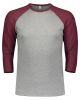 Men's Baseball T-Shirt - NAT HTH/ GRAN HT - M