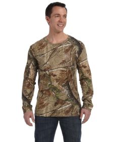 Men's Realtree Camo Long-Sleeve T-Shirt - REALTREE AP - S (Color: REALTREE AP, size: L)