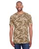 Men's Camo T-Shirt - BLUE WOODLAND - S