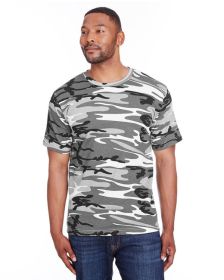 Men's Camo T-Shirt - BLUE WOODLAND - S (Color: URBAN WOODLAND, size: 3XL)