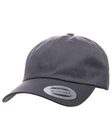 Yupoong 6245CM Adult Low-Profile Cotton Twill Dad Cap (Color: DARK GREY, size: OS)