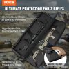 VEVOR Tactical Range Bag, 42 inch Tactical Double Firearm Bag, Soft Outdoor Tactical Case with Lockable Zipper, Portable Handle & Shoulder Strap, 3 La