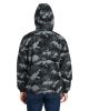 Adult Packable Anorak 1/4 Zip Jacket - BLACK - S