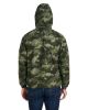 Adult Packable Anorak 1/4 Zip Jacket - BLACK - S