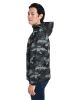 Adult Packable Anorak 1/4 Zip Jacket - BLACK - S