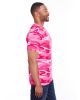 Men's Camo T-Shirt - BLUE WOODLAND - S